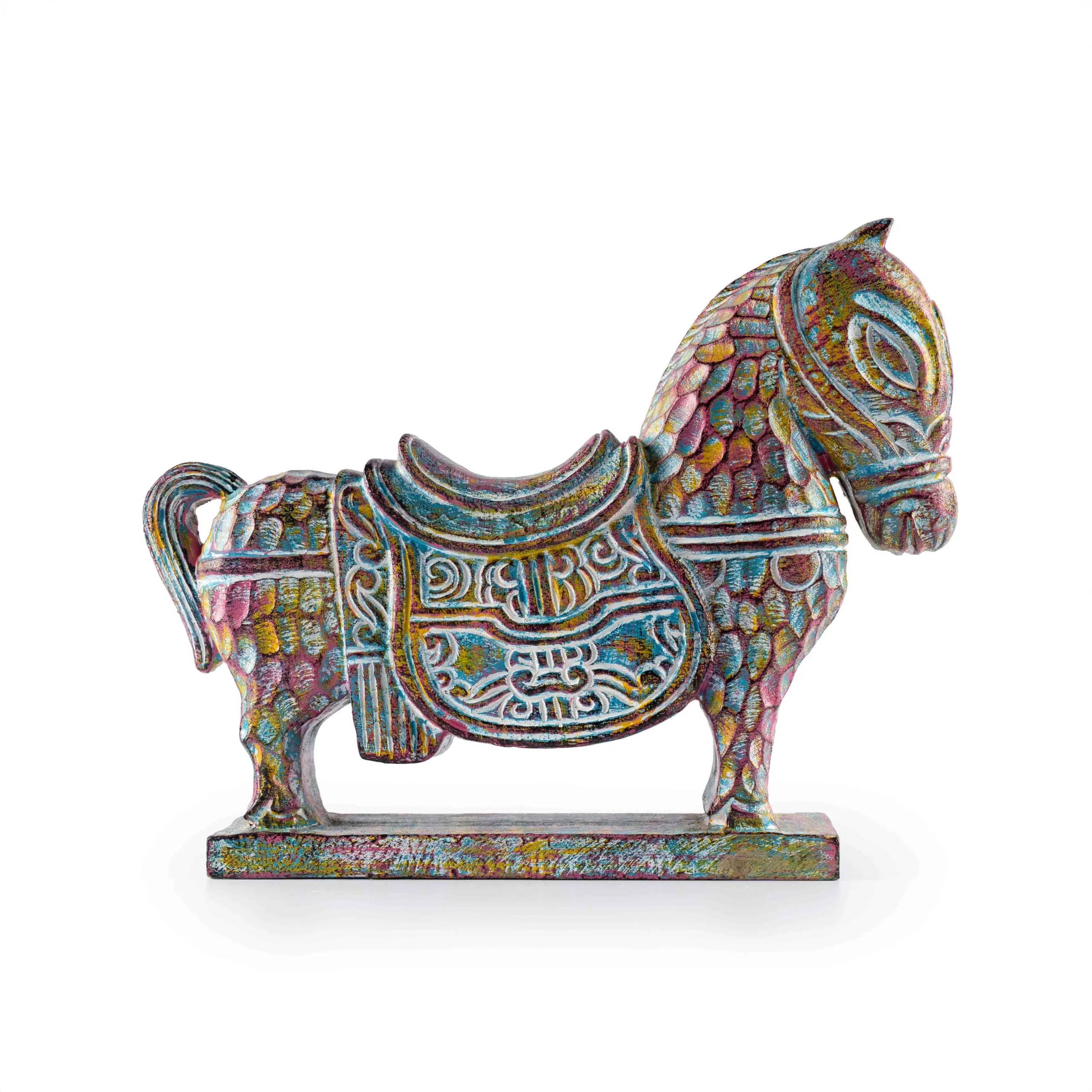 Tượng Gỗ Điêu Khắc Thủ Công Hội An - Ngựa Hoàng Tử