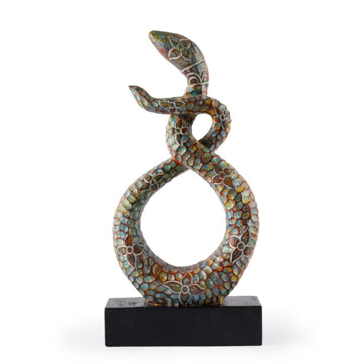 Tượng Gỗ Điêu Khắc Thủ Công - Ất Tỵ