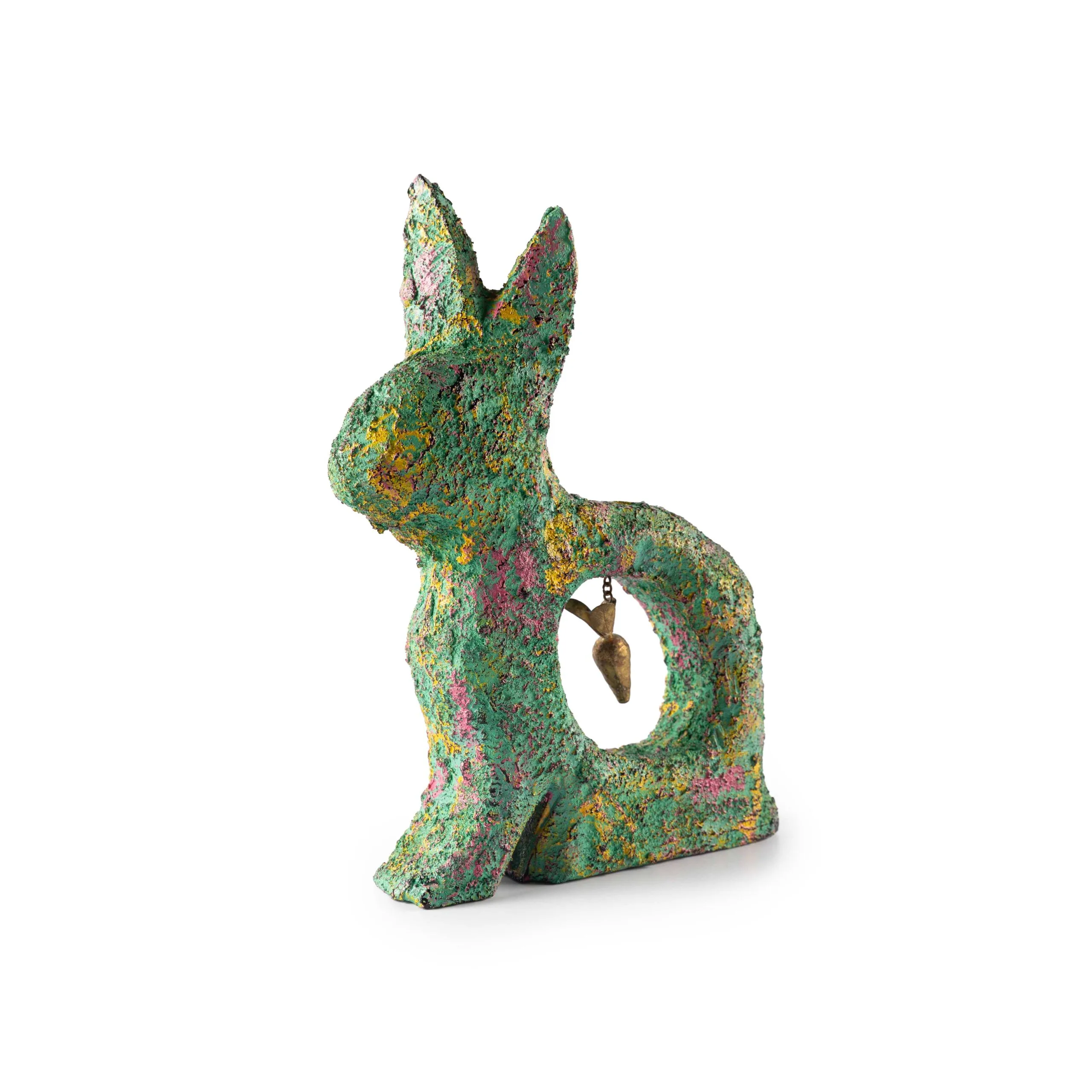 Tượng Gỗ Điêu Khắc Thủ Công - Thỏ