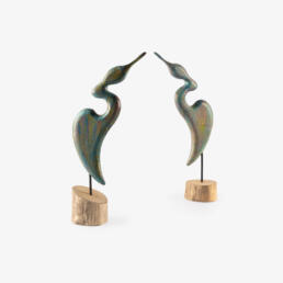 Tượng Gỗ Điêu Khắc Thủ Công - Cò