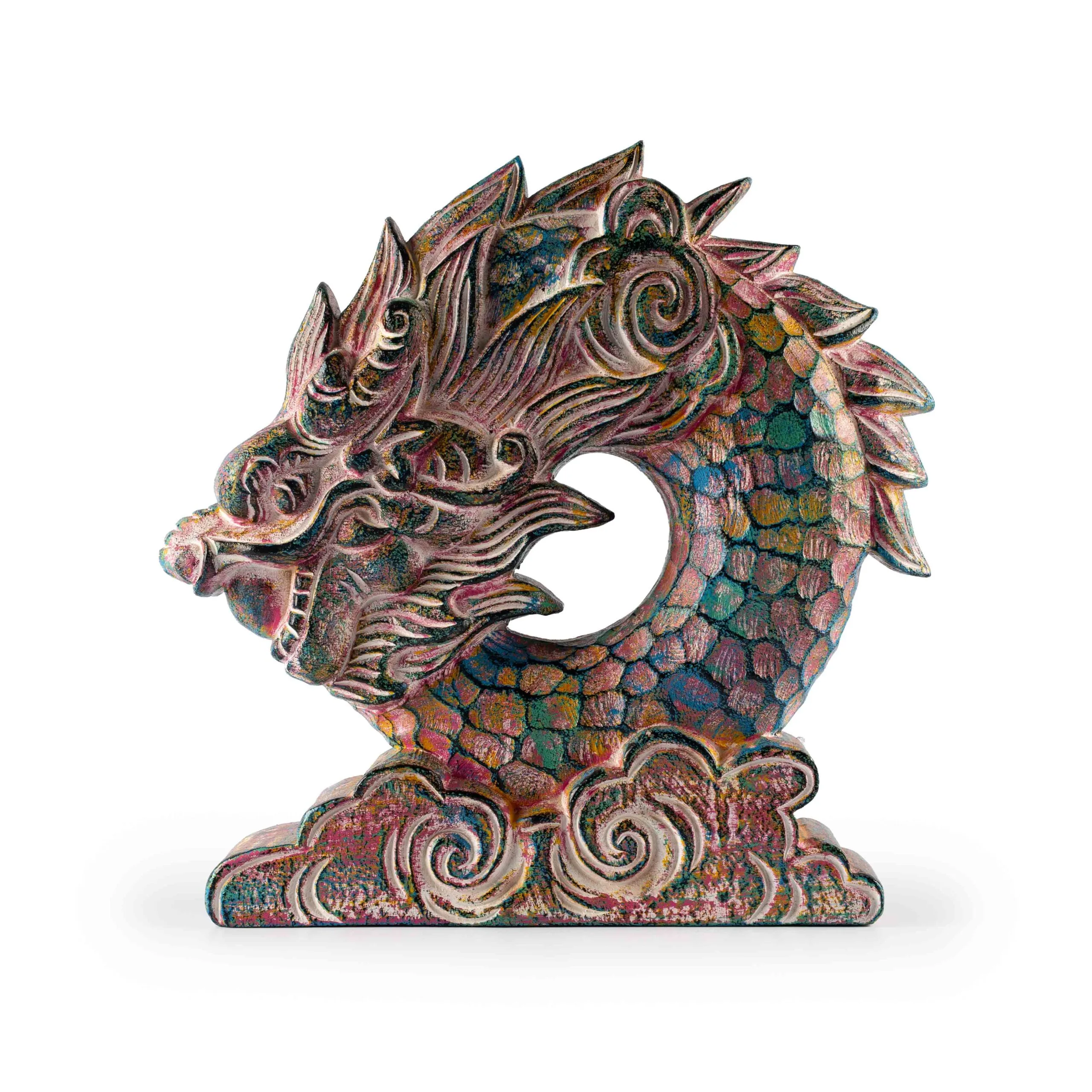 Tượng gỗ điêu khắc thủ công hội an - thiên vân long